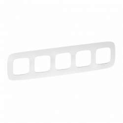 Legrand Valena ALLURE Тиснение белое Рамка 5-ая арт. 754375