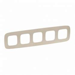 Legrand Valena ALLURE Тиснение бежевое Рамка 5-ая арт. 754385