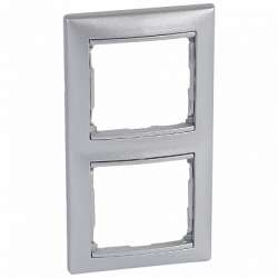 Legrand Valena Алюминий Рамка 2-ая верт. арт. 770156
