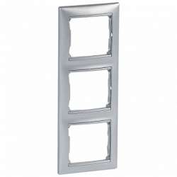 Legrand Valena Алюминий Рамка 3-ая верт. арт. 770157