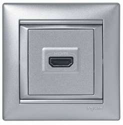 Legrand Valena Алюминий Розетка HDMI арт. 770285