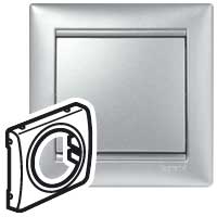 Legrand Valena Алюминий Универсальная лицевая панель арт. 770180