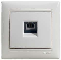Legrand Valena Бел Розетка ТЛФ 1-ая арт. 774438