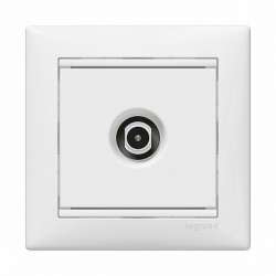 Legrand Valena Бел Розетка TV проходная, 14 дБ арт. 774431