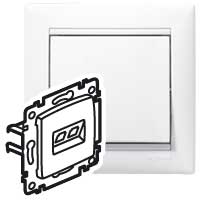 Legrand Valena Бел Розетка комп(RJ45) 1-ая 5кат.крепление винт.(без лапок) арт. 774238