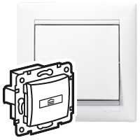 Legrand Valena Бел Выключатель карточный с таймером арт. 774234