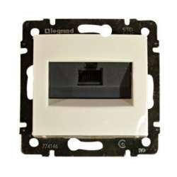 Legrand Valena Крем Розетка комп(RJ45) 1-ая 6 кат UTP арт. 774146