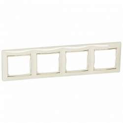 Legrand Valena Крем/Золото Рамка 4-ая горизонт. арт. 774154