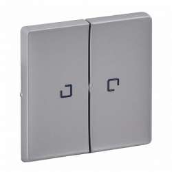 Legrand Valena LIFE Алюм Клавиша 2-ая с подсветкой/индикацией арт. 755222