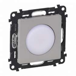 Legrand Valena LIFE Алюм Лампа аварийного освещения съемная (с лицевой панелью) арт. 752269