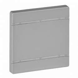 Legrand Valena LIFE Алюм MyHome Накладка для мех. BUS/SCS.Без маркировки.2 модуля арт. 755062