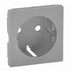 Legrand Valena LIFE Алюм Накладка розетки с/з с зажимами 6 кв.мм арт. 755252