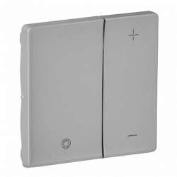Legrand Valena LIFE Алюм Накладка светорегулятора кнопочного арт. 754892