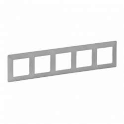 Legrand Valena LIFE Алюминий Рамка 5-ая арт. 754135