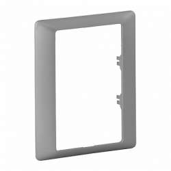 Legrand Valena LIFE Алюминий Рамка для двойных розеток 1-ая арт. 754241