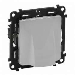 Legrand Valena LIFE Алюминий Вывод кабеля с лицевой панелью.Без клемм. арт. 753334