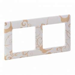 Legrand Valena LIFE Ампир белый Рамка 2-ая арт. 754102
