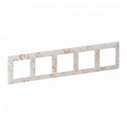 Legrand Valena LIFE Ампир белый Рамка 5-ая арт. 754105