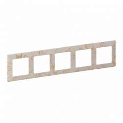 Legrand Valena LIFE Ампир бежевый Рамка 5-ая арт. 754115