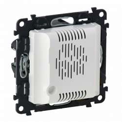 Legrand Valena LIFE Бел Блок питания технической сигнализации 230В/12В 4ВА (с лицевой панелью) арт. 752139