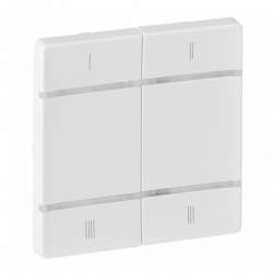 Legrand Valena LIFE Бел MyHome Play Zigbee Накладка для 4-сценарного радиоуправляющего устройства арт. 754803
