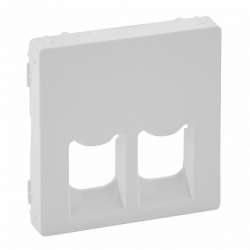 Legrand Valena LIFE Бел Накладка розетки ТЛФ/комп 2-ой арт. 755420