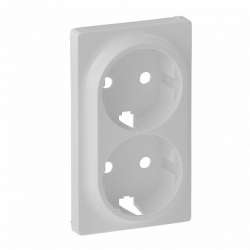 Legrand Valena LIFE Бел Накладка розетки с/з 2-ной арт. 754950