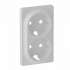 Legrand Valena LIFE Бел Накладка розетки с/з 2-ной арт. 754950