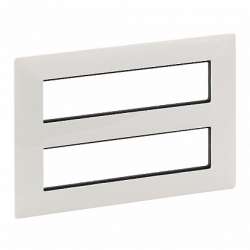 Legrand Valena LIFE Белая Рамка для модульных устройств Mosaic 2x4x2 модуля арт. 752146
