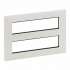 Legrand Valena LIFE Белая Рамка для модульных устройств Mosaic 2x4x2 модуля арт. 752146