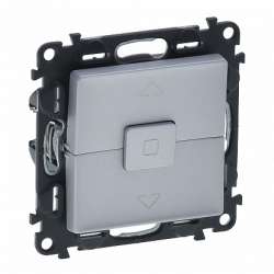 Legrand Valena LIFE DIY Алюм Выключатель жалюзийный (прямое упр-ние электродвигателем) арт. 752629