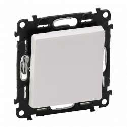 Legrand Valena LIFE DIY Бел Выключатель кнопочный 1-клавишный, 6А 250В арт. 752411