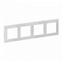 Legrand Valena LIFE Эл Грей Рамка 4-ая арт. 754124