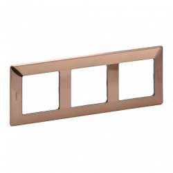Legrand Valena LIFE Медь Рамка 3-ая арт. 754163