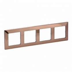 Legrand Valena LIFE Медь Рамка 4-ая арт. 754164
