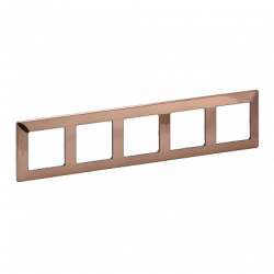 Legrand Valena LIFE Медь Рамка 5-ая арт. 754165
