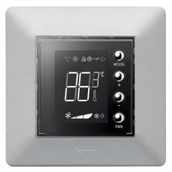 Legrand Valena LIFE MyHome.Термостат с дисплеем 1,6".2 модуля арт. 752131