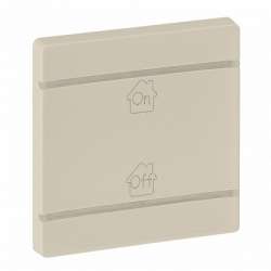 Legrand Valena LIFE Сл.кость MyHome Накладка для мех. BUS/SCS.С символом "GEN-On-Off".2 модуля арт. 755081