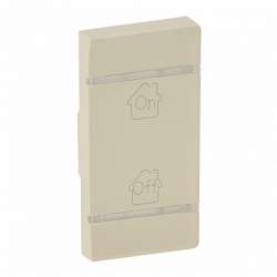 Legrand Valena LIFE Сл.кость MyHome Накладка для мех. BUS/SCS с симв. "GEN-On-Off" 1 мод. уст. спр. арт. 755556