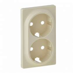Legrand Valena LIFE Сл.кость Накладка розетки с/з 2-ной арт. 754951