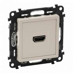Legrand Valena LIFE Сл.кость Розетка 1-ая HDMI  (с лицевой панелью) арт. 753271