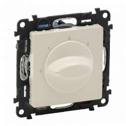 Legrand Valena LIFE Сл.кость Выключатель вентилятора 4-позиционный (с лицевой панелью) арт. 752232