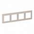 Legrand Valena LIFE Слоновая кость Рамка 4-ая арт. 754044