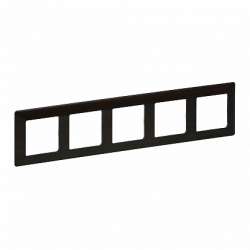 Legrand Valena LIFE Темное дерево Рамка 5-ая арт. 754175