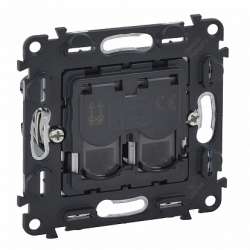 Legrand Valena Мех IN'MATIC Розетка ТЛФ 2-ая (RJ11) арт. 753039