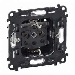 Legrand Valena Мех IN'MATIC Розетка с/з, винт.зажим арт. 753025