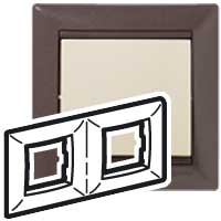 Legrand Valena Модерн Рамка 2-ая гориз арт. 770002