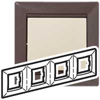 Legrand Valena Модерн Рамка 4-ая гориз арт. 770004