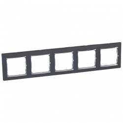 Legrand Valena Ноктюрн/Серебро Рамка 5-ая горизонт. арт. 770395