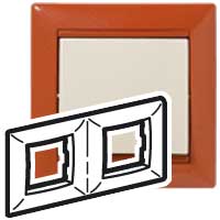 Legrand Valena Терра Рамка 2-ая гориз арт. 770012